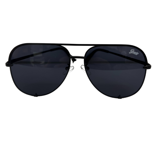 SPEEDY AVIATOR BLACK SHADES