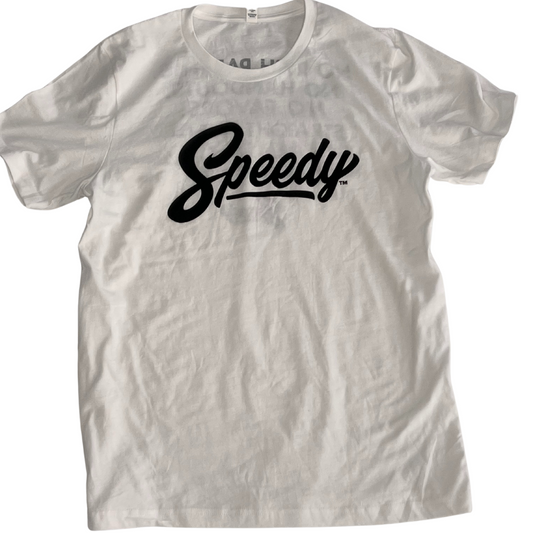STRAIGHT HUSTLE SPEEDY SHIRT (WHITE)