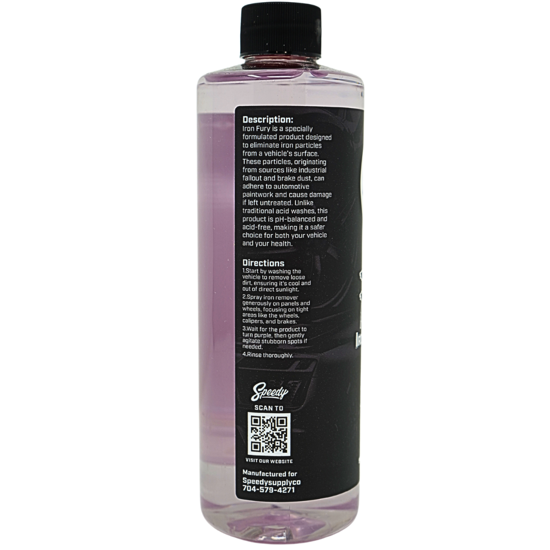 IRON FURY BRAKE DUST REMOVER WHEEL CLEANER