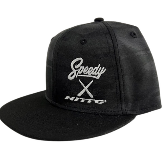 Camo Print Flat Bill hat